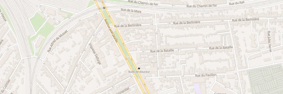 Plan du 5 Rue de la Bataille au Mans