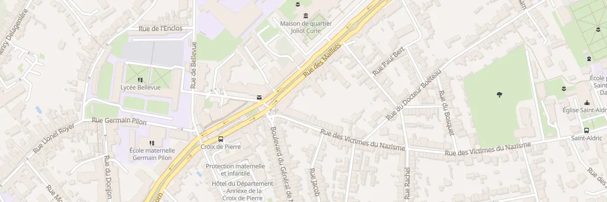 Plan du 26 Rue des Maillets au Mans