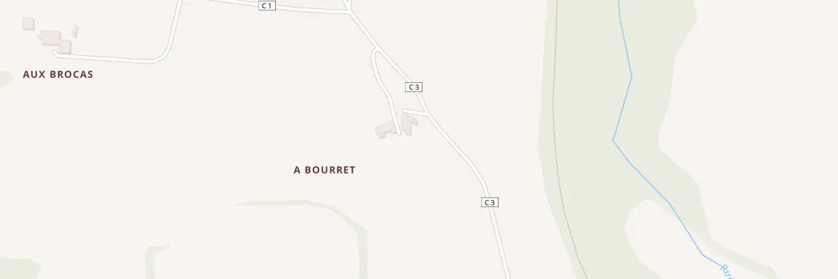 Plan du 5037 A Bourret à Lagraulet-du-Gers