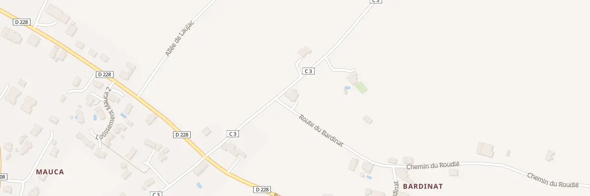 Plan du 37 Rte du Bardinat à Lévignac-de-Guyenne