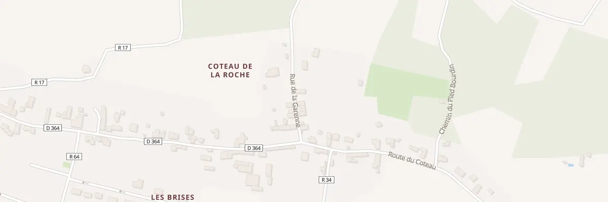 Plan du 6 Rue de la Garenne à La Roche-Clermault