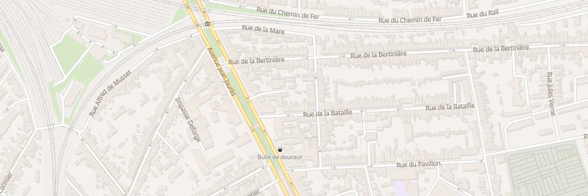 Plan du 11 Rue de la Bataille au Mans