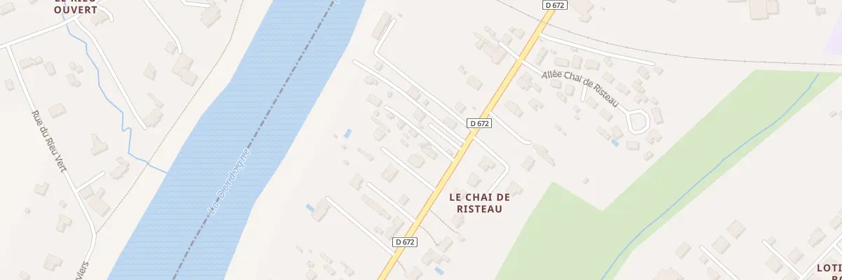 Plan du 61 Av du Maréchal Leclerc à Pineuilh