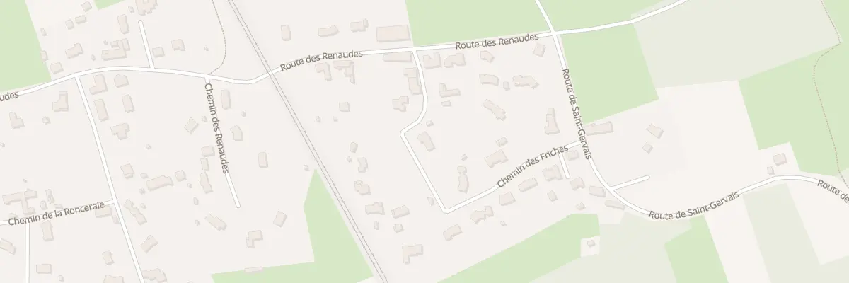 Plan du 8B Che des Friches à Moncé-en-Belin