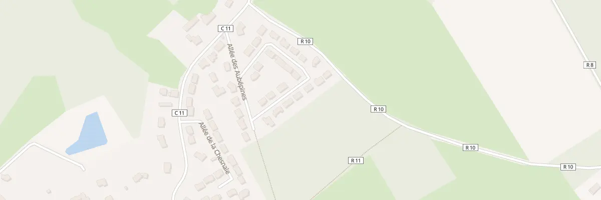 Plan du 23 All des Eglantiers à Moncé-en-Belin