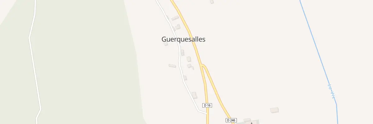 Plan du 14 Les Barbiers à Guerquesalles
