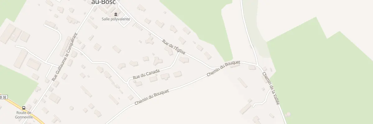 Plan du 184 Rue de l’Eglise à Sainte-Marie-au-Bosc
