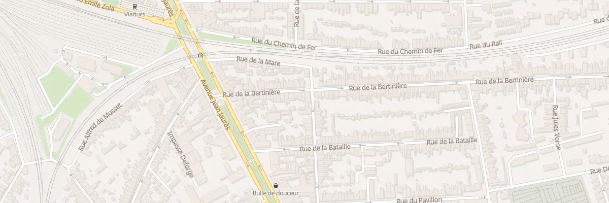 Plan du 28 Rue de la Bertinière au Mans