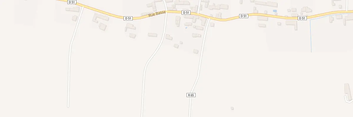 Plan du 95 Rue Basse à Restigné