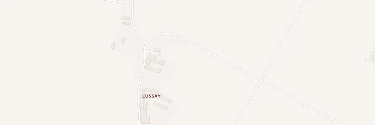 Plan du 1 Lussay à Ceaux-en-Loudun