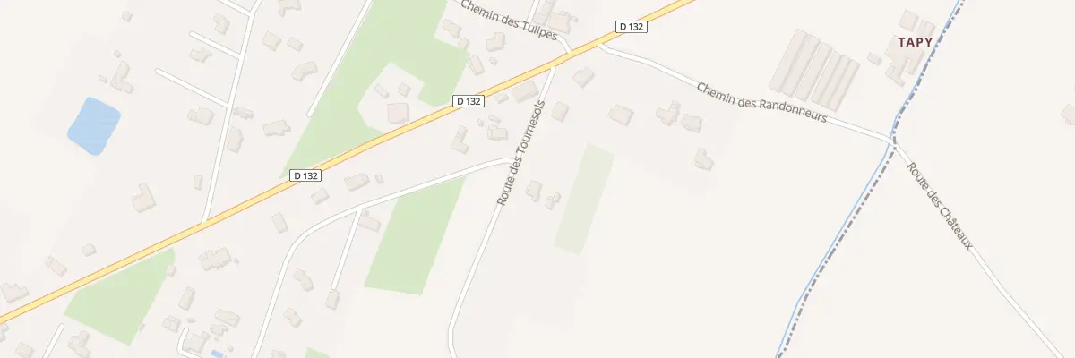 Plan du 119 Rte des Tournesols à Marmande