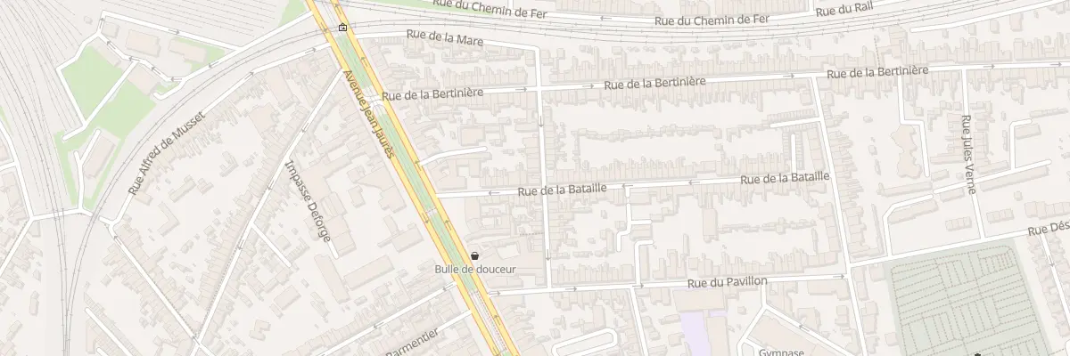 Plan du 19 Rue de la Bataille au Mans