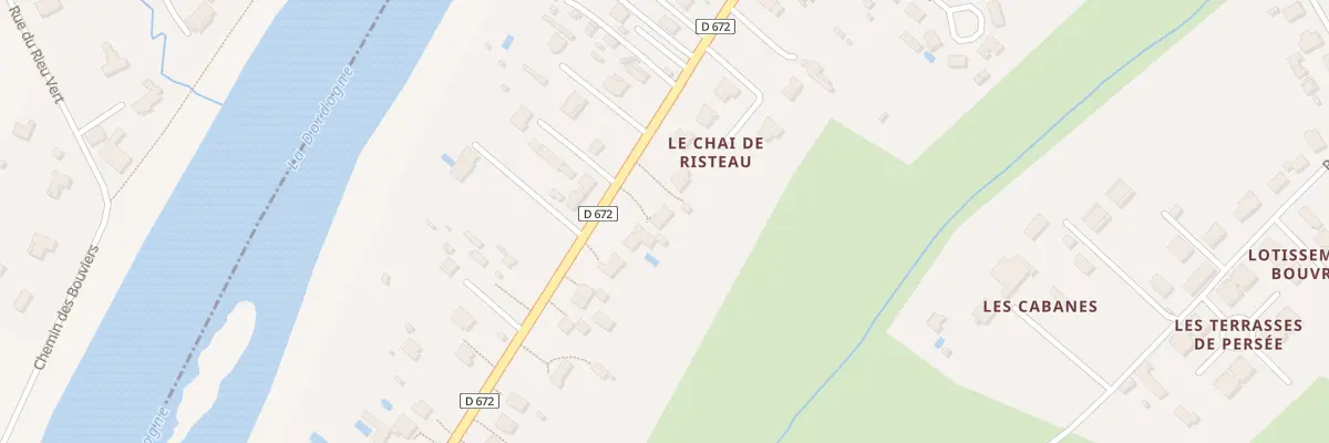 Plan du 48 Av du Maréchal Leclerc à Pineuilh