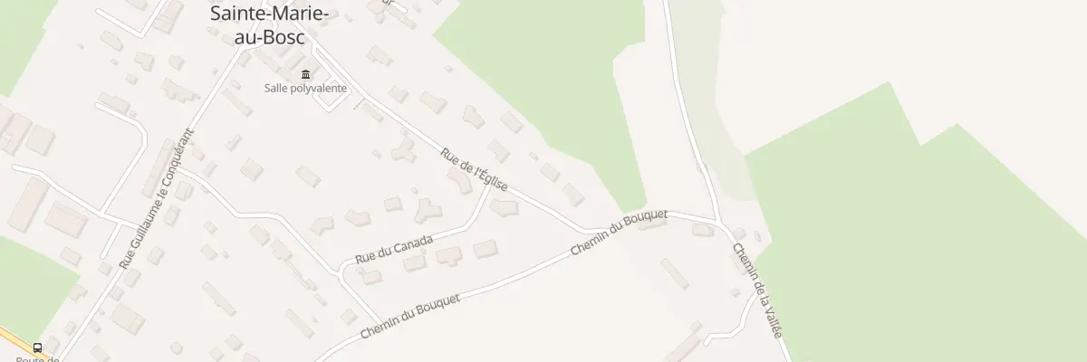 Plan du 233 Rue de l’Eglise à Sainte-Marie-au-Bosc