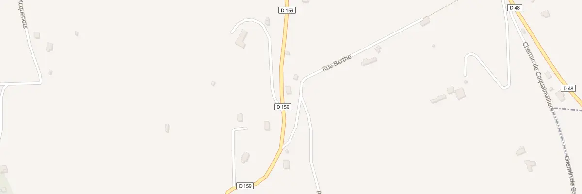 Plan du 8 Rte de la Pommeraye à Ouilly-le-Vicomte
