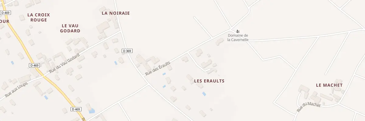 Plan du 4 Rue des Eraults à Benais