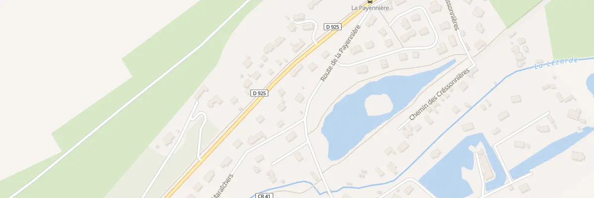 Plan du 176 Rte de la Payennière à Montivilliers