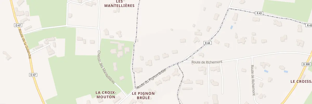 Plan du 5 Rte du Pignon Brule à Neuville-sur-Sarthe