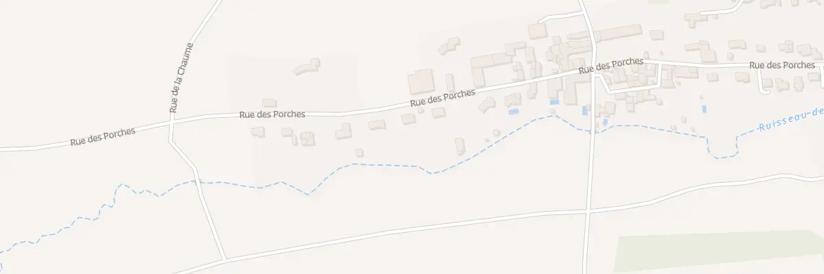 Plan du 292 Rue des Porches à Champniers