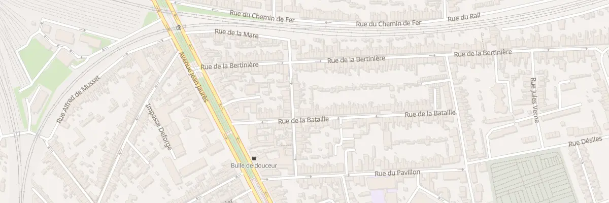 Plan du 23 Rue de Mayence au Mans