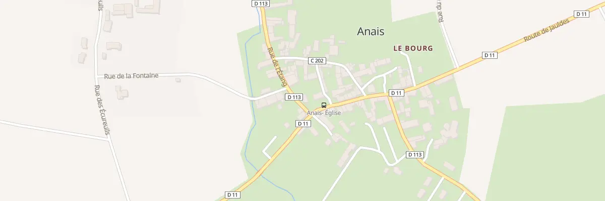 Plan du 26 Rue de l’Etang à Anais