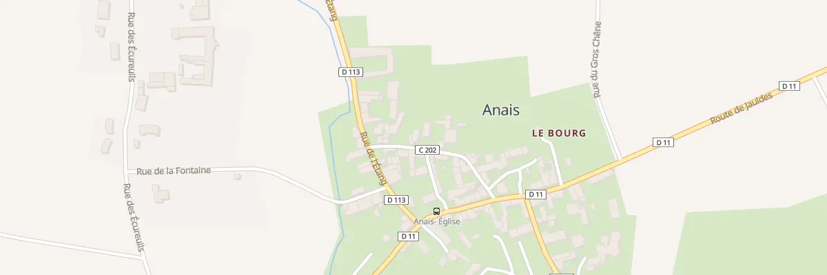 Plan du 132 Petite Rue à Anais
