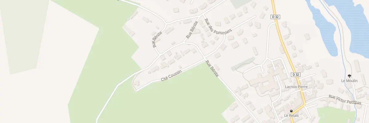 Plan du 8 Cité Coussin à Rolleville