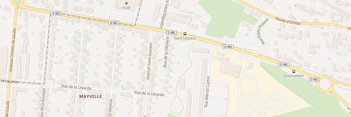 Plan du 10 Rue de la Pêcherie à Gonfreville-l’Orcher