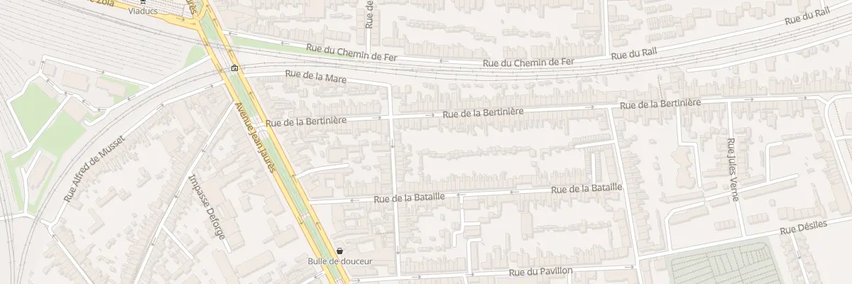 Plan du 44 Rue de la Bertinière au Mans