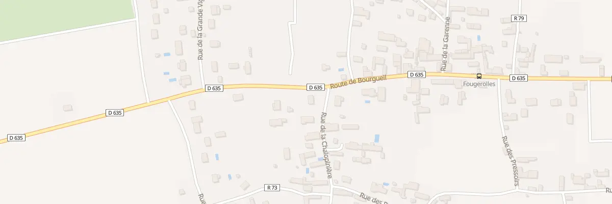 Plan du 29 Rue de la Chalopinière à Restigné