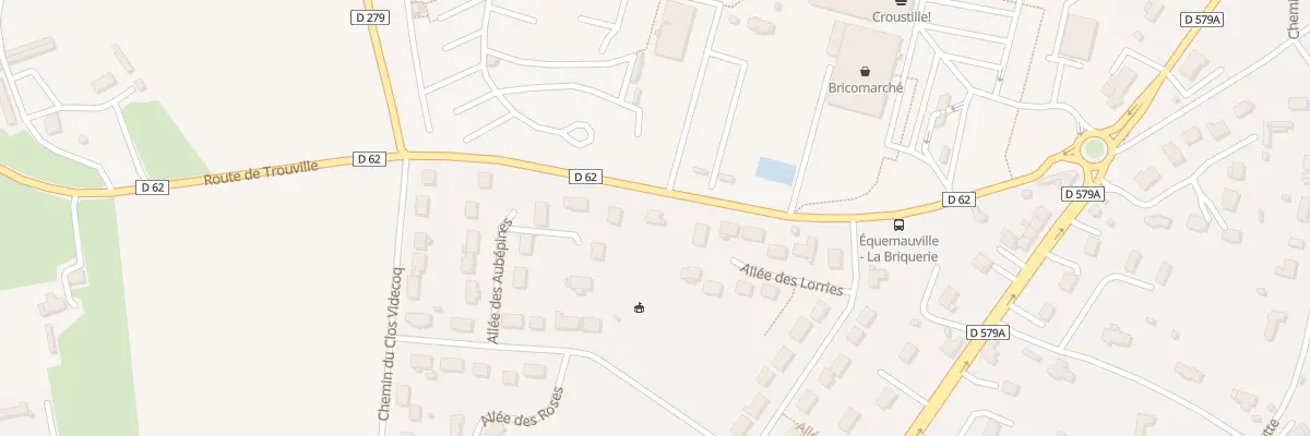 Plan du 5024 Clos Videcoq à Équemauville