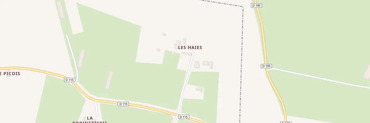 Plan du 5044 Les Haies à Meurcé
