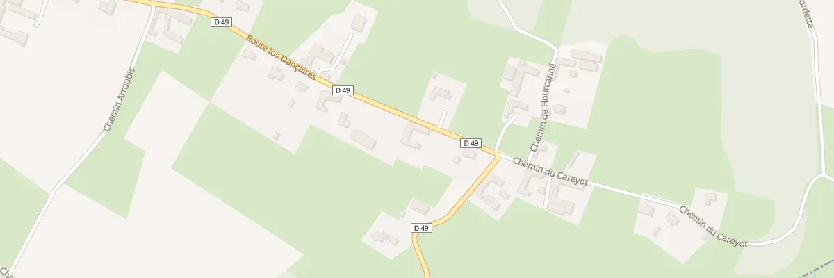 Plan du 4 Rte Los Dancaires à Coussan
