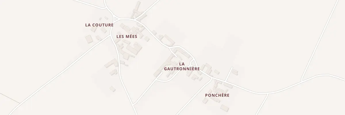 Plan du 15 Les Mees à Ceaux-en-Loudun