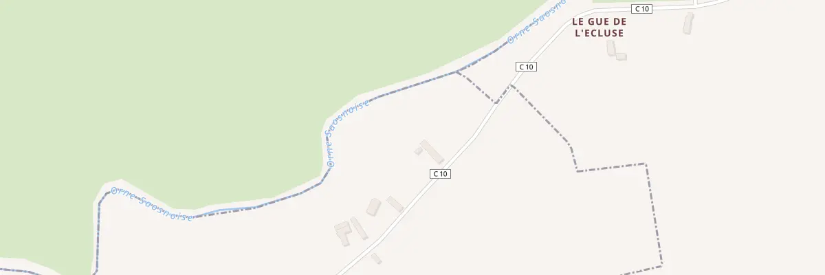 Plan du 5205 Le Chene à Souligné-sous-Ballon
