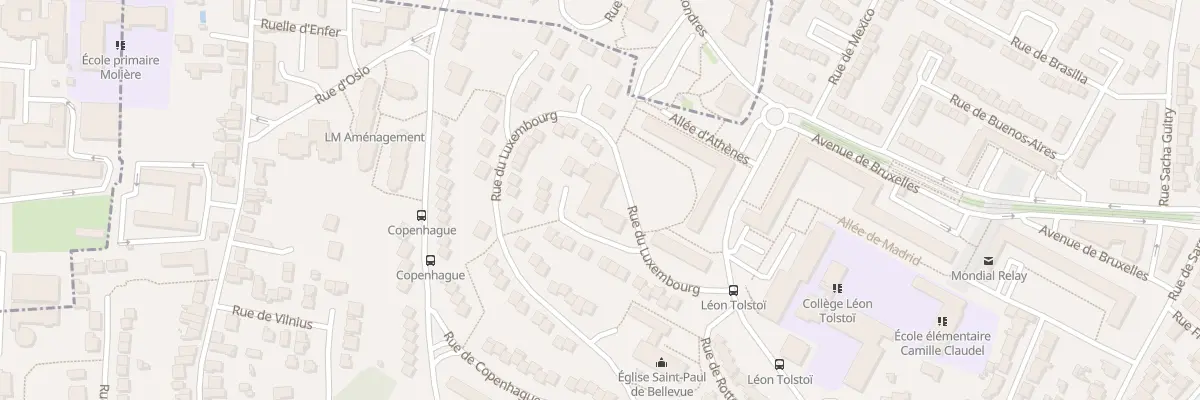 Plan du 38B Rue du Luxembourg au Mans