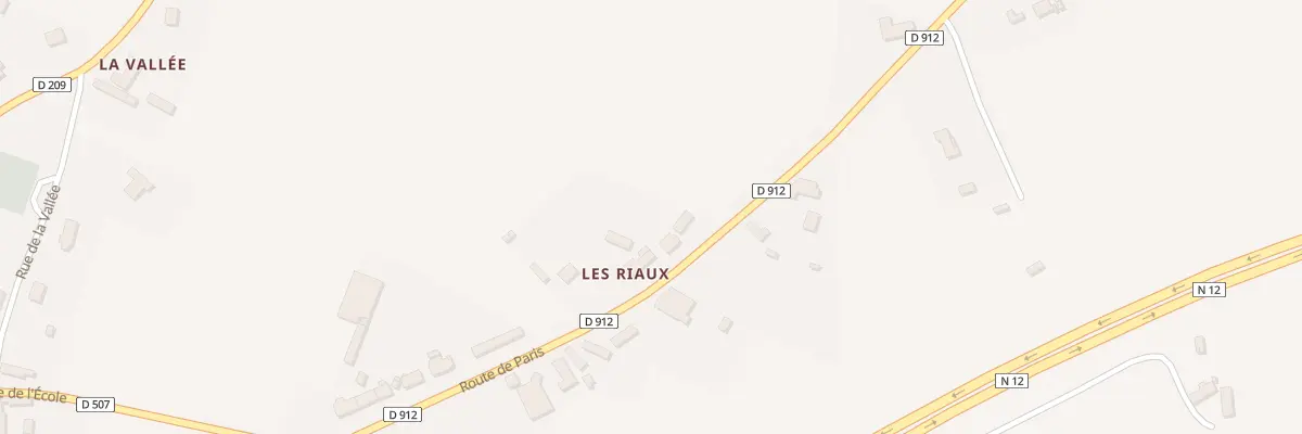 Plan du 527 Rte de Paris à Hauterive