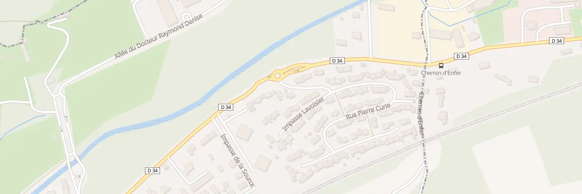 Plan du 4 Rue Pierre Curie à Harfleur