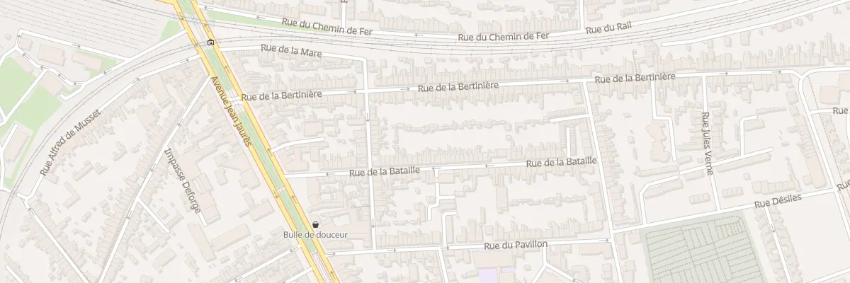 Plan du 41 Rue de la Bataille au Mans