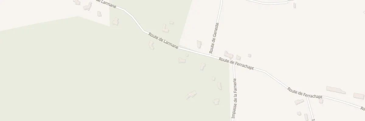 Plan du 1043 Bois de la Farnerie à Saint-Martial-d’Artenset