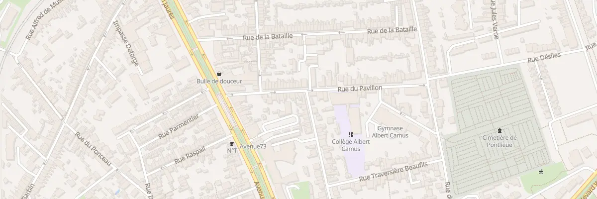 Plan du 40 Rue du Pavillon au Mans