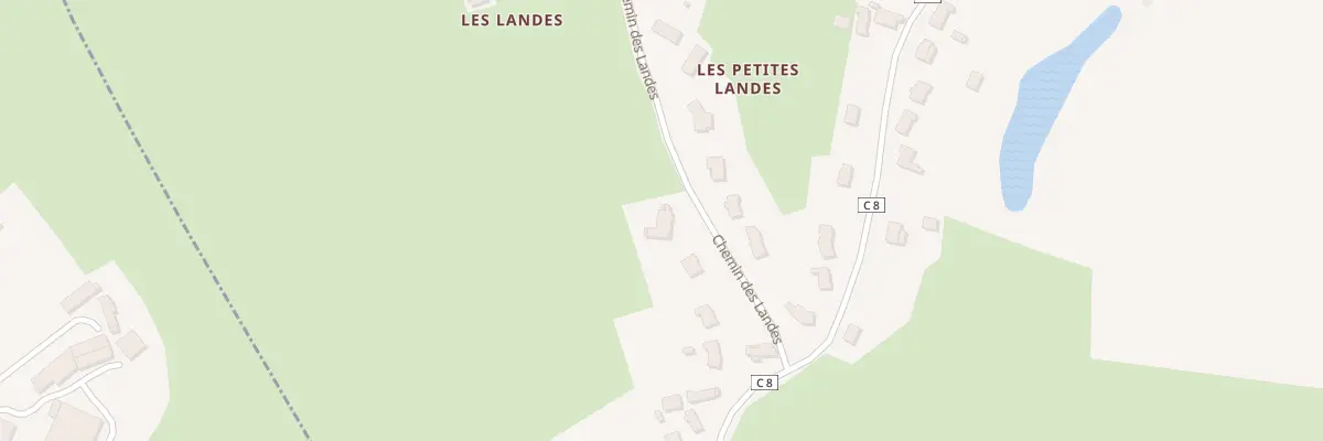 Plan du 5429 Les Landes à Joué-l’Abbé