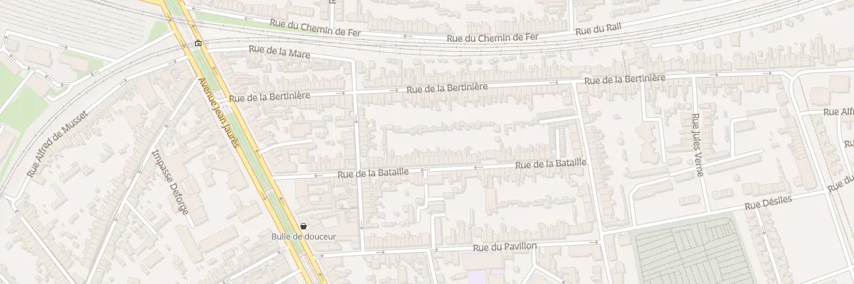 Plan du 47 Rue de la Bataille au Mans