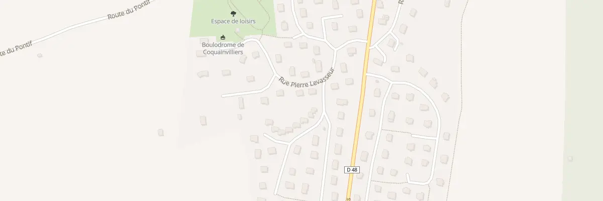 Plan du 9 Rue Pierre Levasseur à Coquainvilliers