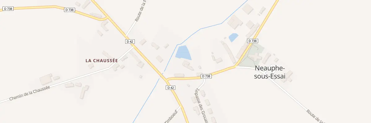 Plan du 5 Rte du Meurger à Neauphe-sous-Essai