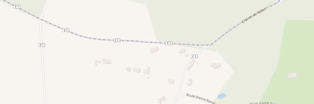 Plan du 388 Che de Talbot à Saint-Rémy