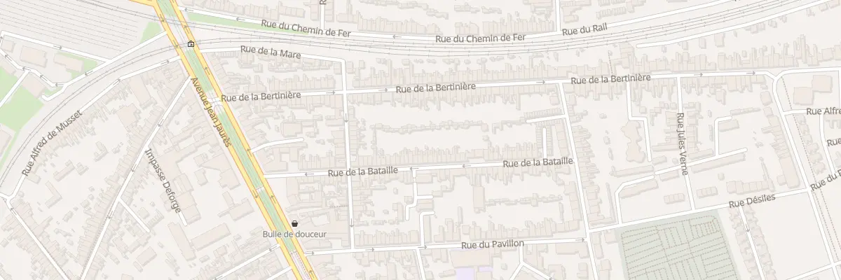 Plan du 49 Rue de la Bataille au Mans