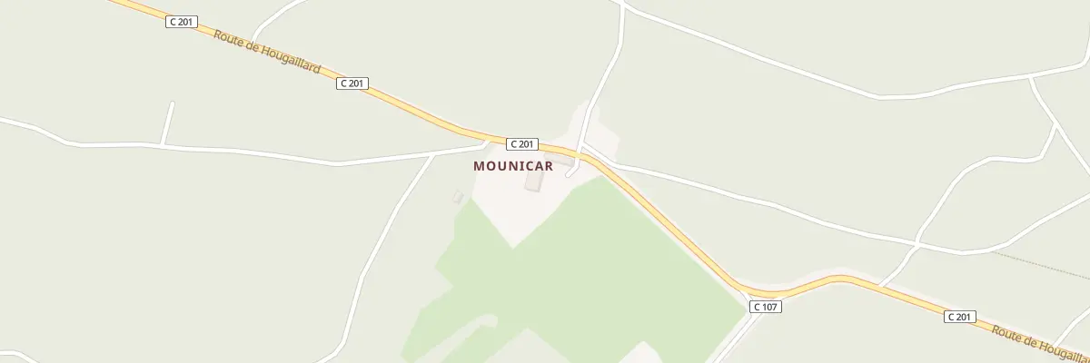 Plan du 1788 Rte de Hougaillard à Réaup-Lisse