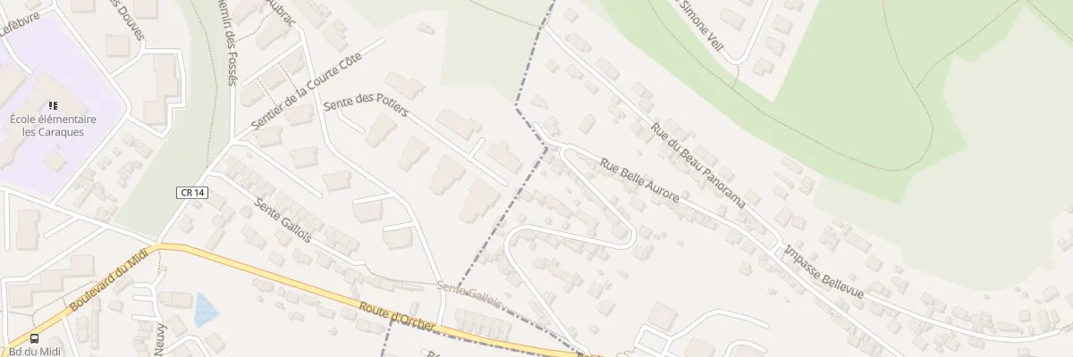 Plan du 37 Rue Belle Aurore à Gonfreville-l’Orcher