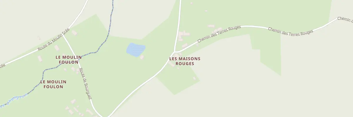 Plan du 3369 Rte de Bourgueil à Continvoir